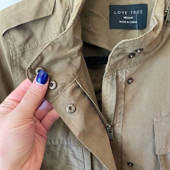 NWT Light Army Safari Jacket - Picture 5 of 8